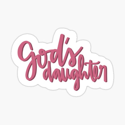 Sticker: God's Daughter
